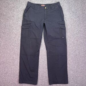 Tru-Spec Cargo Pants Womens 10 Black Tactical Ripstop Outdoor Utility 33x30.5